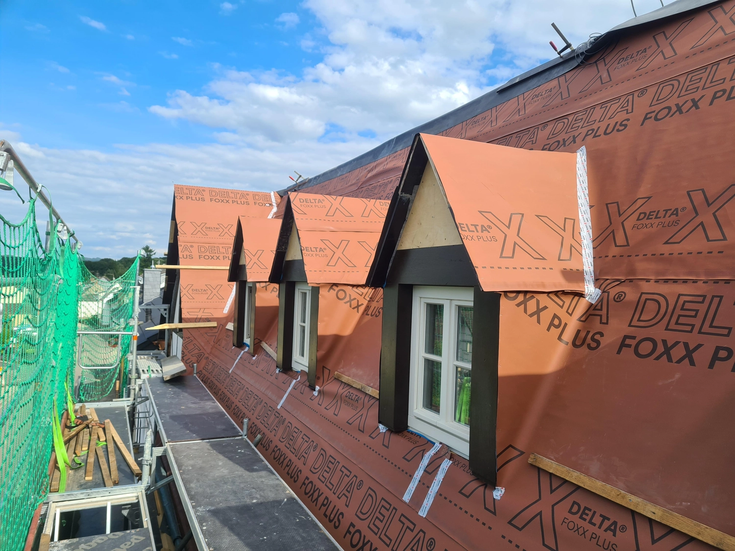 Stichnote - Sanierung der Dachfenster, Dämmung, Brandschutz und Trockenbauwände - EnergetischeDachsanierung